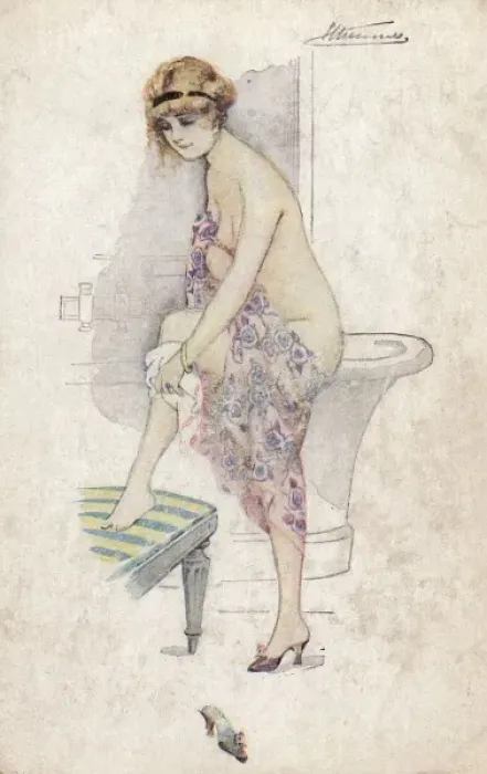 Framed Print : Female Type after Bath Framed Print : Female Type after Bath