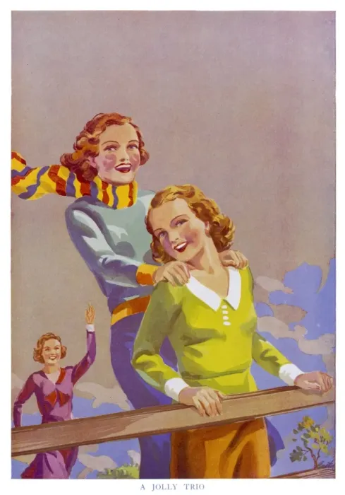 Framed Print : Female Type / English Trio Framed Print : Female Type / English Trio