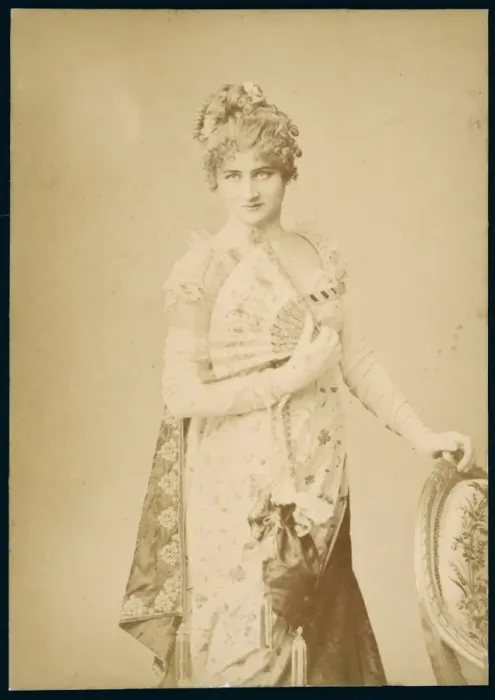 Framed Print : Female Type / Fan C1890 Framed Print : Female Type / Fan C1890