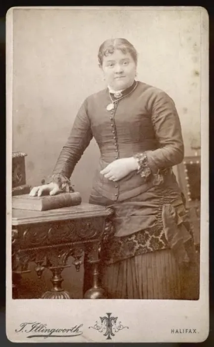 Framed Print : Female Type / Halifax 1870 Framed Print : Female Type / Halifax 1870