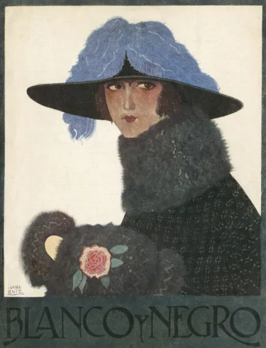 Framed Print : Female Type / Hat & Coat Framed Print : Female Type / Hat & Coat