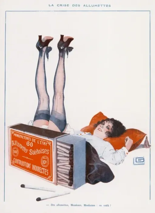 Framed Print : Female Type / Match Girl Framed Print : Female Type / Match Girl