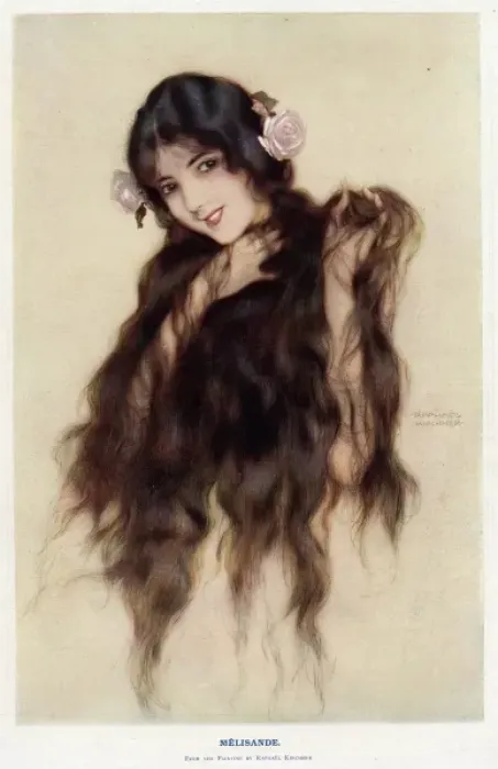 Framed Print : Female Type Melisande Framed Print : Female Type Melisande