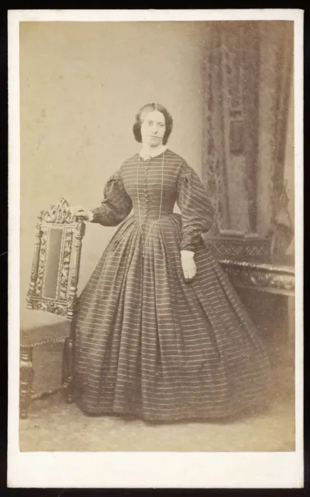 Framed Print : FEMALE TYPE / SEPIA C1860 Framed Print : FEMALE TYPE / SEPIA C1860