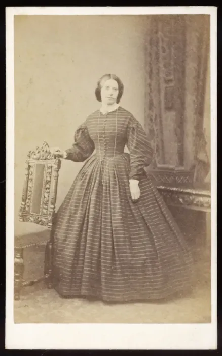 Framed Print : Female Type / Sepia C1860 Framed Print : Female Type / Sepia C1860