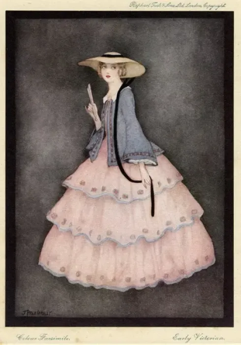 Framed Print : Female Type / Victorian Framed Print : Female Type / Victorian