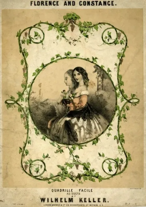 Framed Print : Female Types / Quadrille Framed Print : Female Types / Quadrille