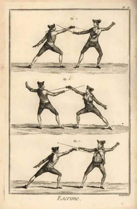 Framed Print : Fencing positions Framed Print : Fencing positions