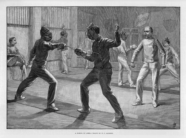 Fencing School 1890