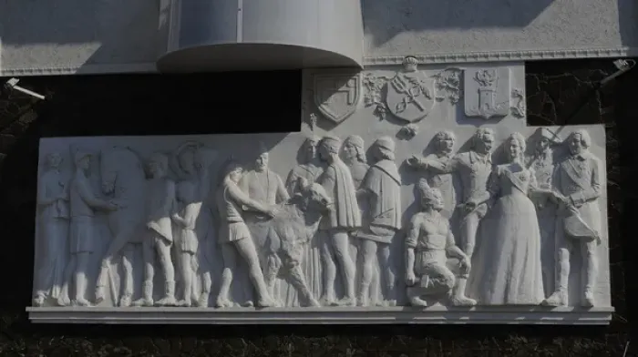 Framed Print : Feodosia. Bas-relief Framed Print : Feodosia. Bas-relief