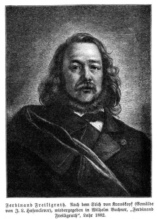 Framed Print : Ferd. Freiligrath - 3 Framed Print : Ferd. Freiligrath - 3