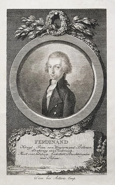 FERDINAND of Austria-Este (1754-1806). Archduke