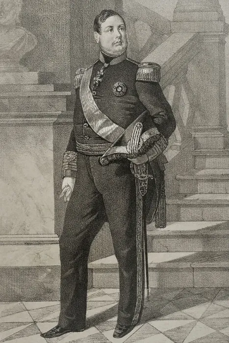 Framed Print : Ferdinand II of the Two Sicilies (1810-1859) Framed Print : Ferdinand II of the Two Sicilies (1810-1859)