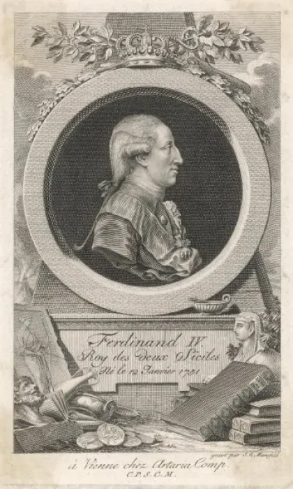 Framed Print : Ferdinand IV of Naples Framed Print : Ferdinand IV of Naples