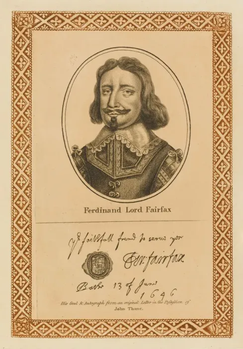Framed Print : FERDINAND LORD FAIRFAX Framed Print : FERDINAND LORD FAIRFAX