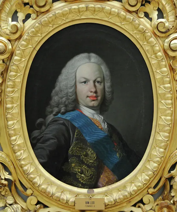 Framed Print : Ferdinand VI (1713-1759), 1750-1758 by Louis Michel Van Loo Framed Print : Ferdinand VI (1713-1759), 1750-1758 by Louis Michel Van Loo