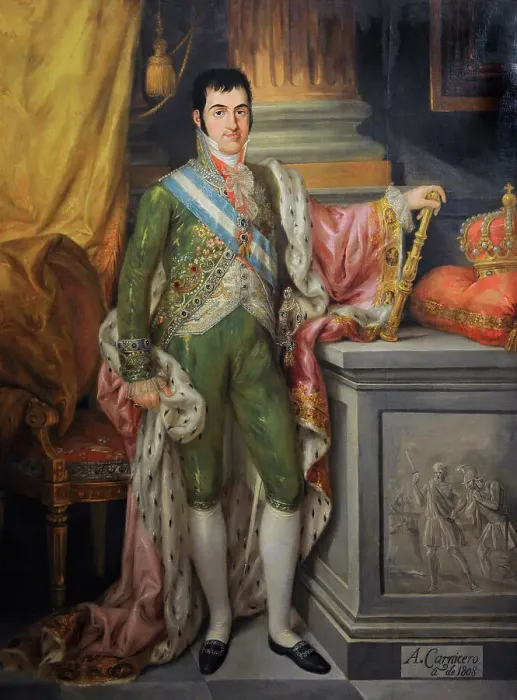 Framed Print : Ferdinand VII (1784-1833), 1808, by Antonio Carnicero Framed Print : Ferdinand VII (1784-1833), 1808, by Antonio Carnicero