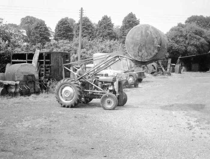 Framed Print : Ferguson tractor