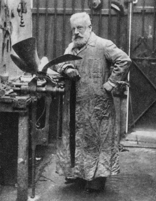 Framed Print : Fernand Forest - French Inventor Framed Print : Fernand Forest - French Inventor