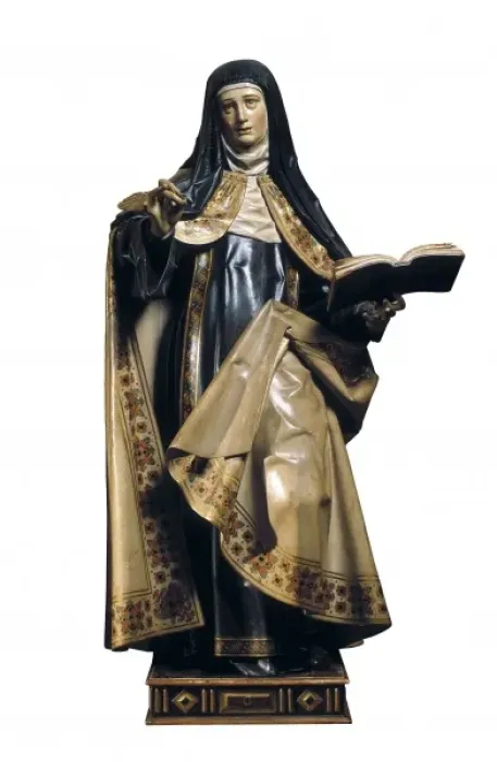Framed Print : FERNANDEZ, Gregorio (1576-1636). Saint Teresa Framed Print : FERNANDEZ, Gregorio (1576-1636). Saint Teresa