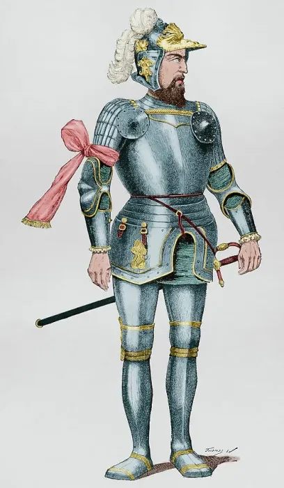 Framed Print : Fernando d'Avalos (1489-1525). Neapolitan military Framed Print : Fernando d'Avalos (1489-1525). Neapolitan military