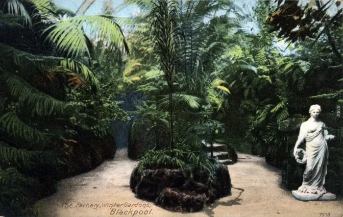 Framed Print : The Fernery - Winter Gardens, Blackpool, Lancashire Framed Print : The Fernery - Winter Gardens, Blackpool, Lancashire