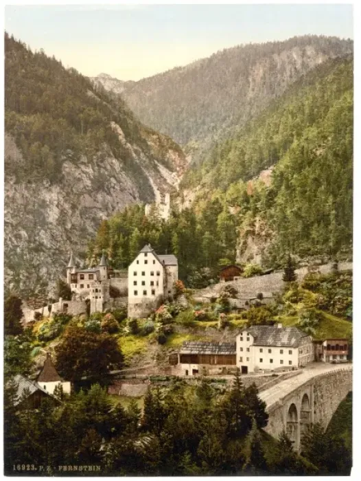 Framed Print : Fernstein, Tyrol, Austro-Hungary Framed Print : Fernstein, Tyrol, Austro-Hungary