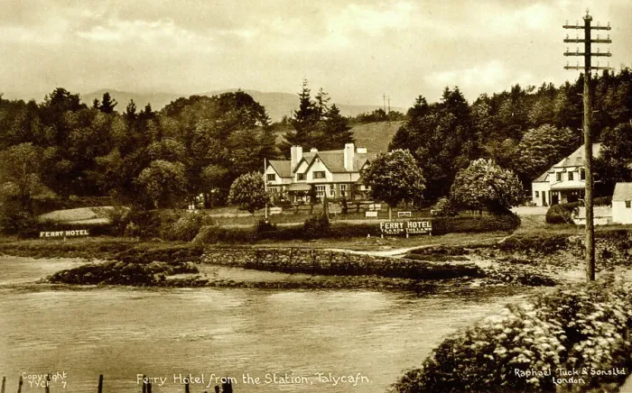 Framed Print : Ferry Hotel, Talycafn, Colwyn Bay, North Wales Framed Print : Ferry Hotel, Talycafn, Colwyn Bay, North Wales