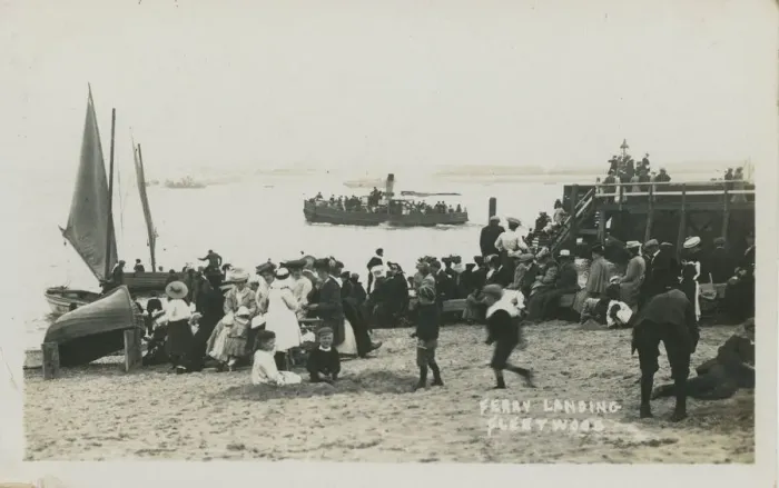Framed Print : Ferry Landing and Beach Framed Print : Ferry Landing and Beach
