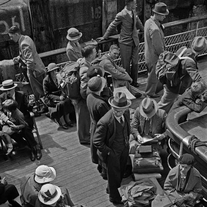 Framed Print : Ferry passengers prepare to disembark at Dieppe Framed Print : Ferry passengers prepare to disembark at Dieppe