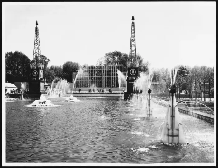 Framed Print : Festival Fountains Framed Print : Festival Fountains