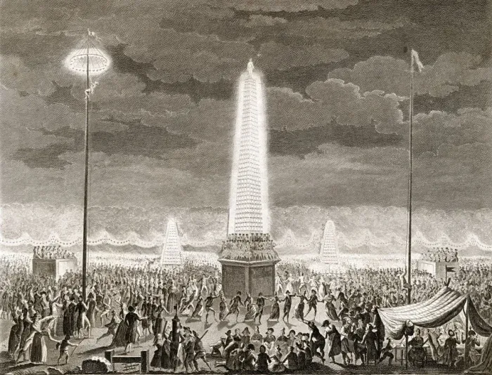 Framed Print : FESTIVAL JULY 1790 Framed Print : FESTIVAL JULY 1790
