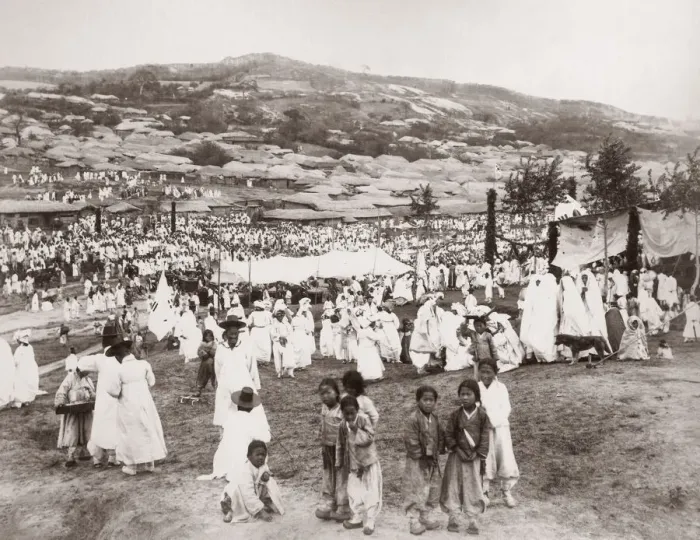 Framed Print : Festival, Seoul, Korea, 1900 Framed Print : Festival, Seoul, Korea, 1900