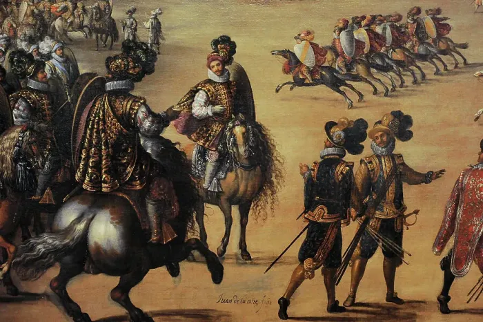 Framed Print : Festivities in the Plaza Mayor, c. 1630, by Juan de la Corte Framed Print : Festivities in the Plaza Mayor, c. 1630, by Juan de la Corte