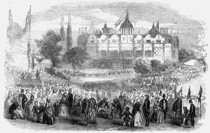 Framed Print : Fete at Aston Hall, Birmingham Framed Print : Fete at Aston Hall, Birmingham