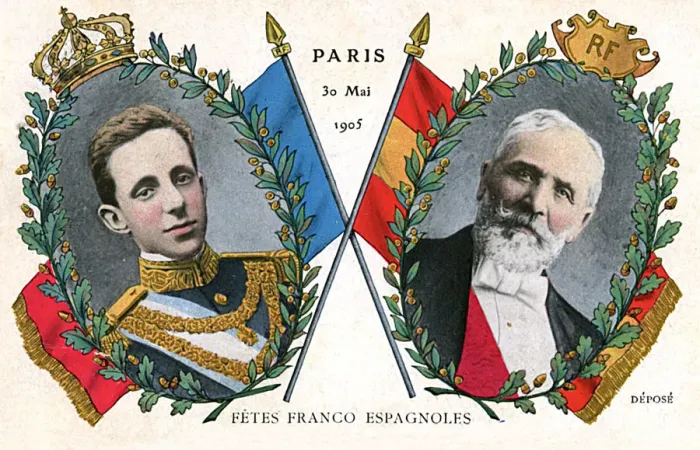 Framed Print : Fete Franco-Espagnoles, Paris, France - May, 1905 Framed Print : Fete Franco-Espagnoles, Paris, France - May, 1905