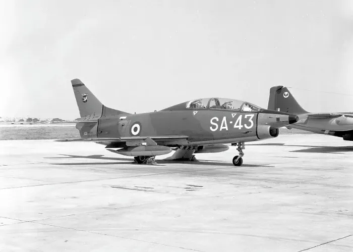Framed Print : Fiat G-91T M6343 - SA-43 Framed Print : Fiat G-91T M6343 - SA-43