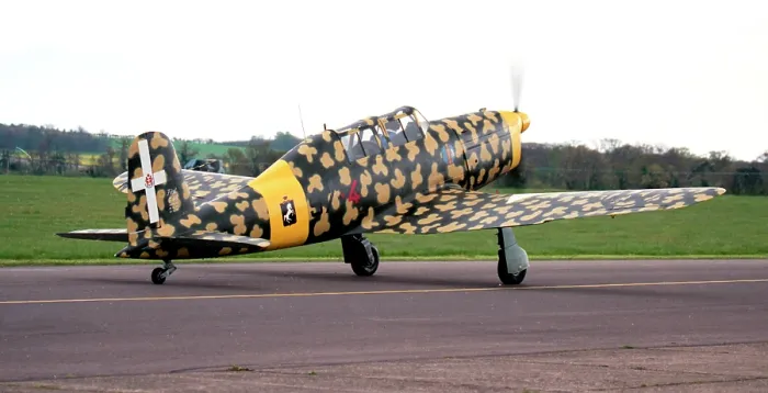 Framed Print : Fiat G.46 G-BBII - MM52801 Framed Print : Fiat G.46 G-BBII - MM52801
