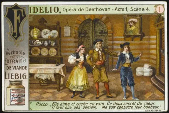 Framed Print : Fidelio - Liebig - 1 Framed Print : Fidelio - Liebig - 1