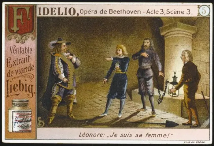 Framed Print : Fidelio - Liebig - 5 Framed Print : Fidelio - Liebig - 5