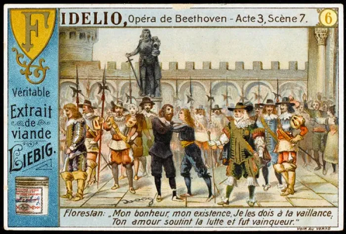 Framed Print : Fidelio - Liebig - 6 Framed Print : Fidelio - Liebig - 6