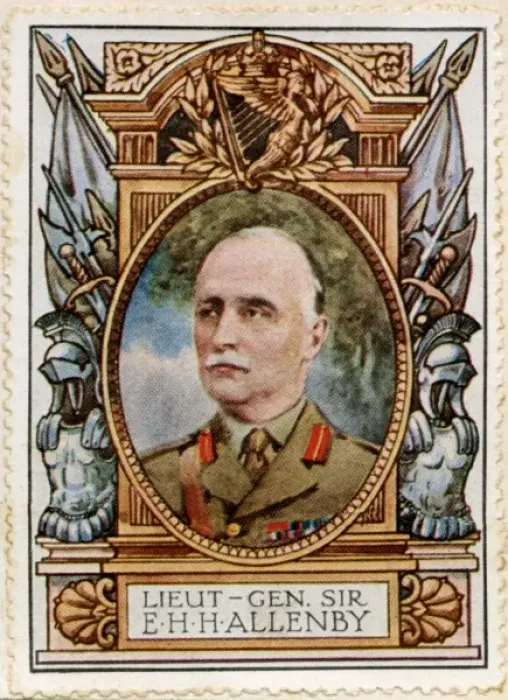 Framed Print : Field Marshal E. H. H. Allenby / Stamp Framed Print : Field Marshal E. H. H. Allenby / Stamp