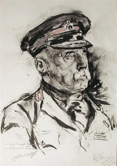 Framed Print : Field Marshal French, dated June 8th 1915 Framed Print : Field Marshal French, dated June 8th 1915