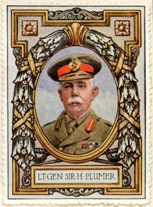 Framed Print : Field Marshal Herbert Plumer / Stamp Framed Print : Field Marshal Herbert Plumer / Stamp