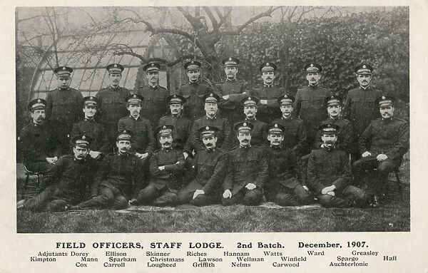 Field Officers, Staff Lodge, 2nd Batch - Salvation Army