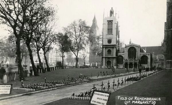Field of Remembrance, St Margarets, Westminster, London