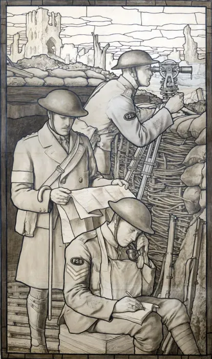 Framed Print : The Field Survey Battallion, by Ellis Martin Framed Print : The Field Survey Battallion, by Ellis Martin