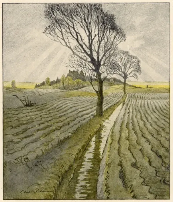 Framed Print : Fields in Autumn Framed Print : Fields in Autumn