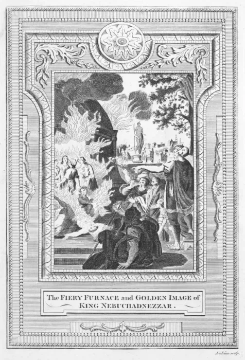 Framed Print : The Fiery Furnace and the Golden Image of Nebuchanezzar Framed Print : The Fiery Furnace and the Golden Image of Nebuchanezzar