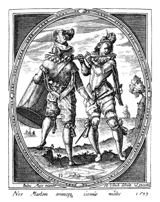Framed Print : Fife and Drum, 1598 Framed Print : Fife and Drum, 1598